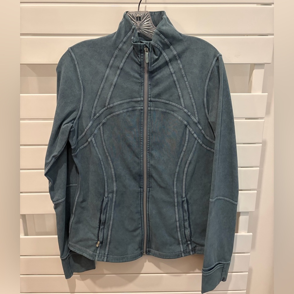 Lululemon "Define" Blue Jacket, Size 10 - image 1